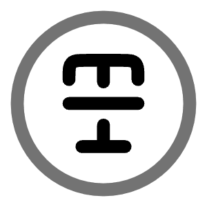 Text Cross Circle Icon from Solar Line Duotone Set