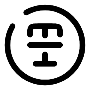 Text Cross Circle Icon from Solar Broken Set
