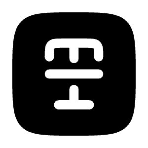 Text Cross Square Icon from Solar Bold Set