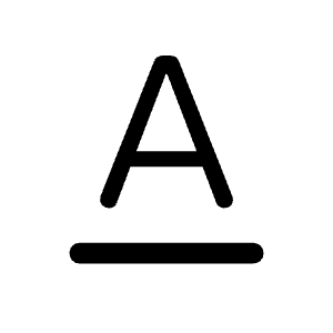 Text Format Icon from Rounded Line - Material Symbols Set