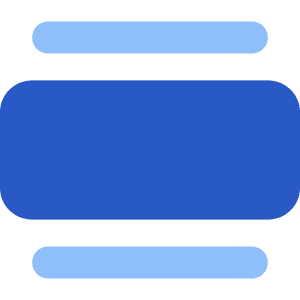 Text Image Center Large Icon from Core Flat Set