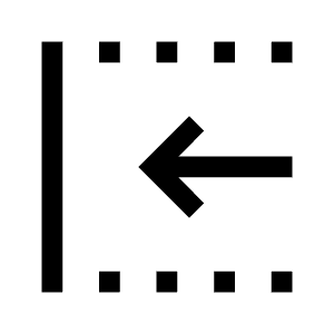 Text Select Jump To Beginning Fill Icon from Outlined Fill - Material Symbols Set