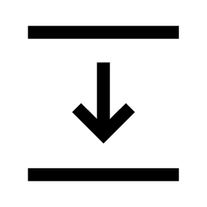 Text Select Move Down Icon from Outlined Line - Material Symbols Set