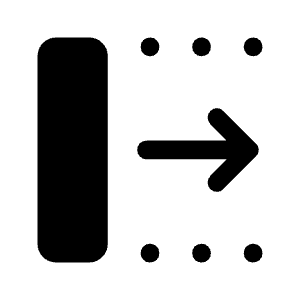 Text Select Move Forward Word Fill Icon from Rounded Fill - Material Symbols Set