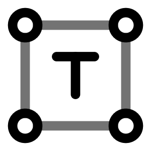 Text Selection Icon from Solar Line Duotone Set