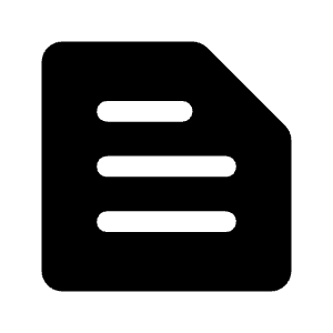 Text Snippet Fill Icon from Rounded Fill - Material Symbols Set