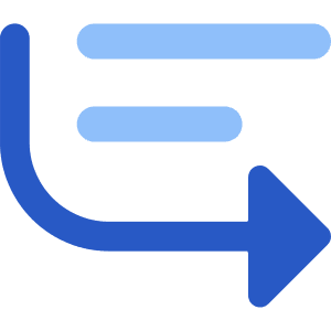 Text Summarize Generate Summary Icon from Core Flat Set