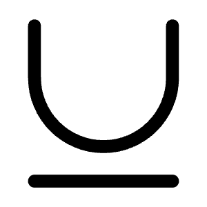Text Underline Icon from Solar Linear Set