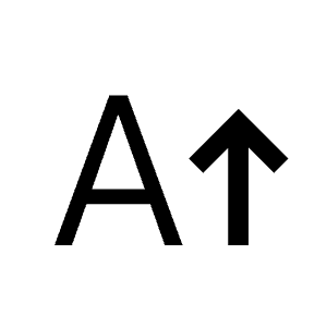 Uppercase Fill Icon from Outlined Fill - Material Symbols Set