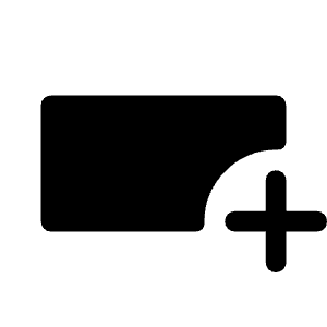 Variable Add Fill Icon from Rounded Fill - Material Symbols Set