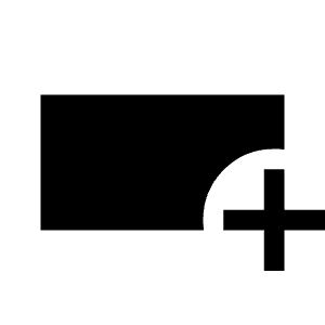Variable Add Fill Icon from Sharp Fill - Material Symbols Set