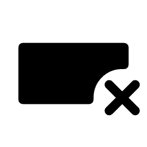 Variable Remove Fill Icon from Rounded Fill - Material Symbols Set