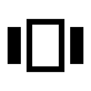 View Carousel Icon from Sharp Line - Material Symbols Set