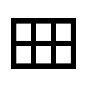 View Module Icon from Sharp Line - Material Symbols Set
