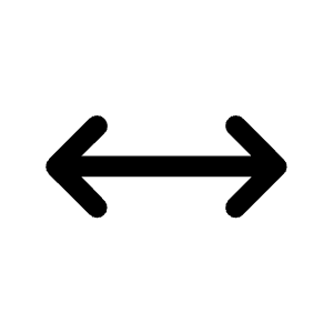 Width Fill Icon from Rounded Fill - Material Symbols Set