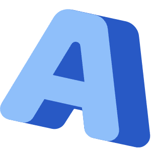 Word Art Icon from Core Flat Set