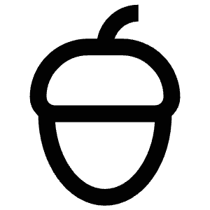 Acorn Icon from Atlas Line Set