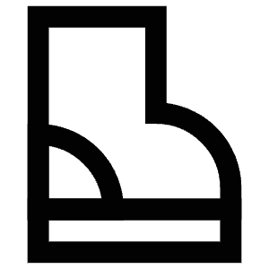 Boot Shoe Footwear  Icon from Atlas Line Set