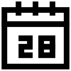 Calendar Icon from Atlas Line Set