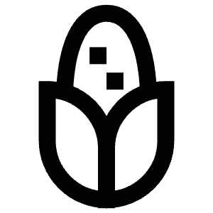 Corn Icon from Atlas Line Set