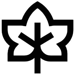 Leaf Maple Icon from Atlas Line Set