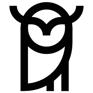 Owl Icon from Atlas Line Set