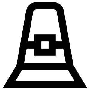 Pilgrims Hat Icon from Atlas Line Set