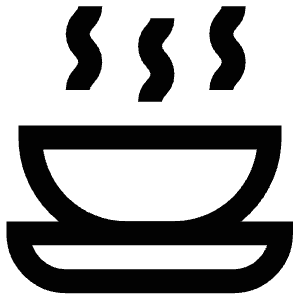 Soup Bowl Icon from Atlas Line Set