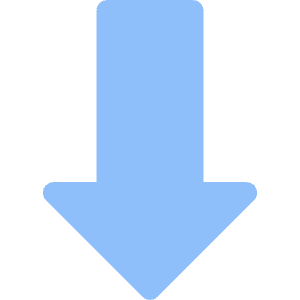 Thick Arrow Down Icon from Core Flat Set