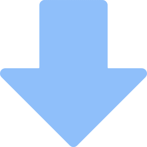 Thick Arrow Down Large Icon from Core Flat Set