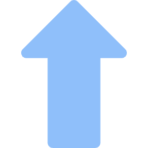Thick Arrow Up Icon from Core Flat Set