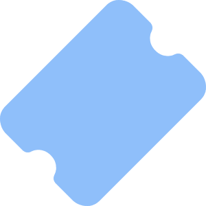 Ticket 1 Icon from Core Flat Set