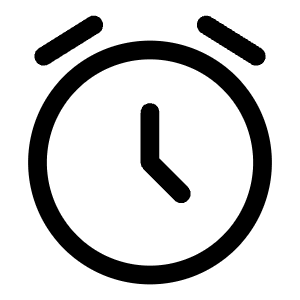 Alarm Icon from Solar Linear Set