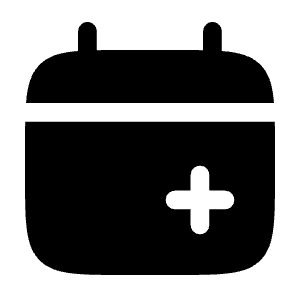 Calendar Add Icon from Solar Bold Set