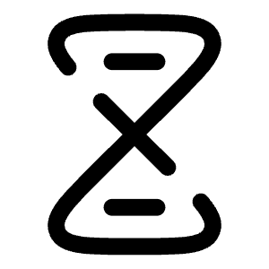 Hourglass Line Icon from Solar Broken Set