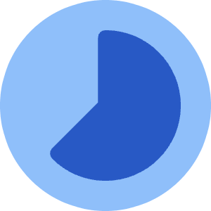 Loader Progress Bar Count 63 Icon from Core Flat Set