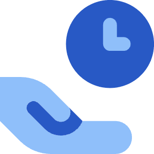 Share Time Icon from Core Flat Set