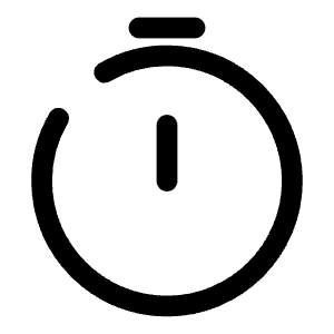 Stopwatch Icon from Solar Broken Set