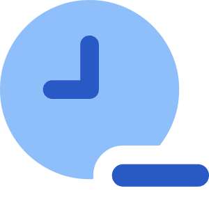Time Less Reduce Icon from Core Flat Set