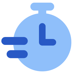 Timer Stopwatch Quick Fast Express Icon from Core Flat Set