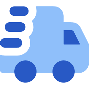 Fast Delivery Icon from Core Flat Set