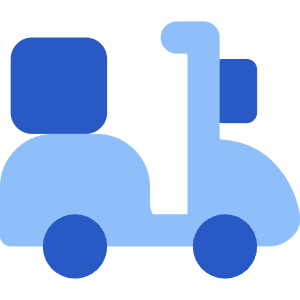 Transfer Motorcycle Icon from Core Flat Set