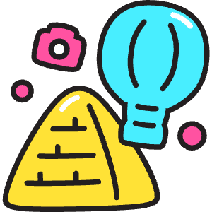 Balloon Tour Icon from Stickies Colors - Free Set