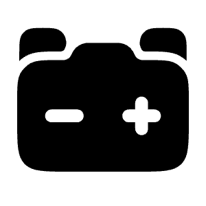 Accumulator Icon from Solar Bold Set