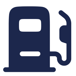 Gas Station Icon from Solar Bold Set