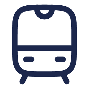 Tram Icon from Solar Linear Set
