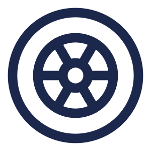 Wheel Icon from Solar Linear Set