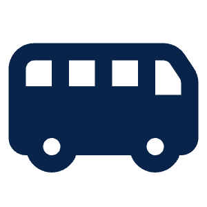 Bus 2 Fill Icon from Mingcute Fill Set