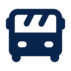 Bus Fill Icon from Mingcute Fill Set