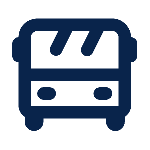 Bus Line Icon from Mingcute Line Set